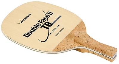 YASAKA Tischtennis Abgerundetes Doppelseitiges 2 TO W93 Schläger, Stift, Ecken, Wendbar,