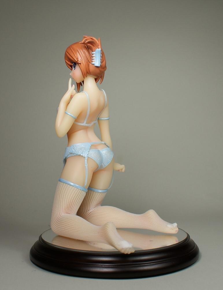 Two Hearts 2 Komaki Manaka Underwear Apron Pastel Blue Standard Edition Scale Polystone Painted Finished & Ver. (1/6 Figure)