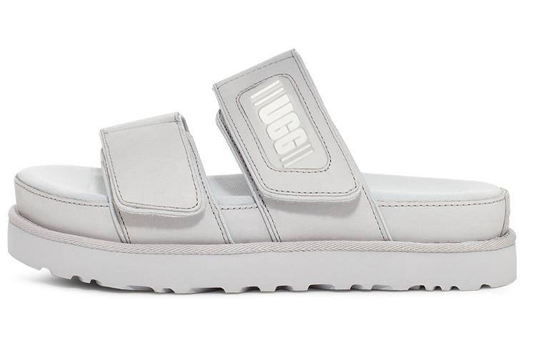 UGG Slide Slippers Women s Metallic Gray 1125039-MGLH 36