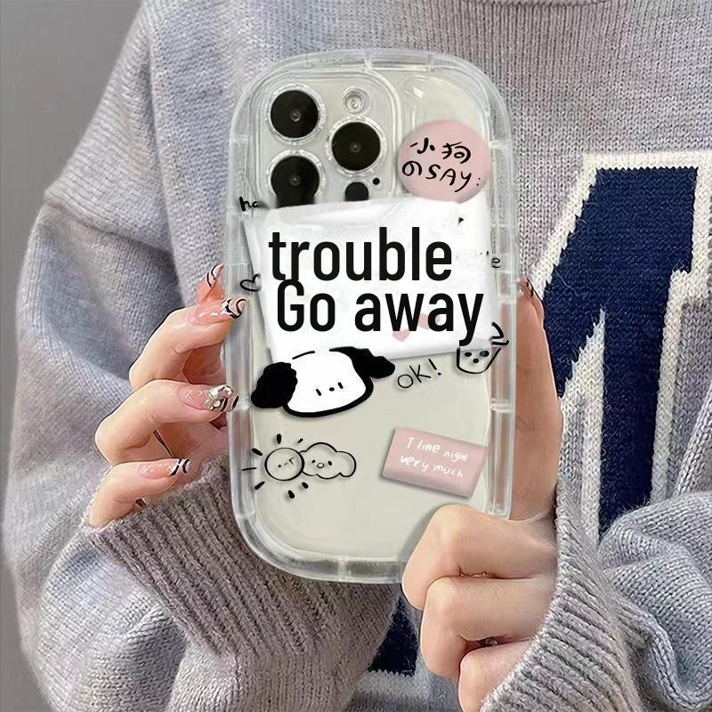 

Прозрачный чехол Anti-Fall Cartoon для Apple iPhone 12, 13, 14 Plus, 15 Pro Max, 16 Pro iPhone 12 Mini