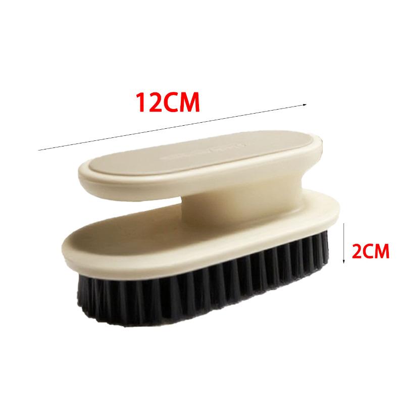 Heavy Duty Laundry Brush With Stiff Bristles, Multi Functional Shoe Cleaning Scrubber For Clothes And Sneakers, Durable PET Plastic Washing Tool