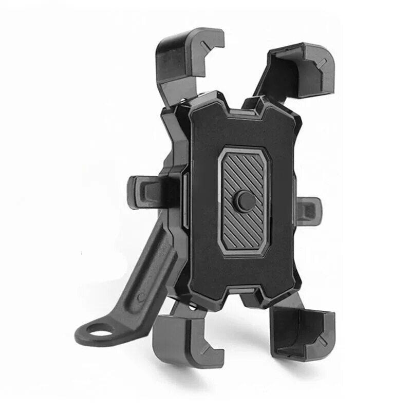 Shockproof Bicycle & Motorcycle Rearview Mirror Phone Holder for Navigation