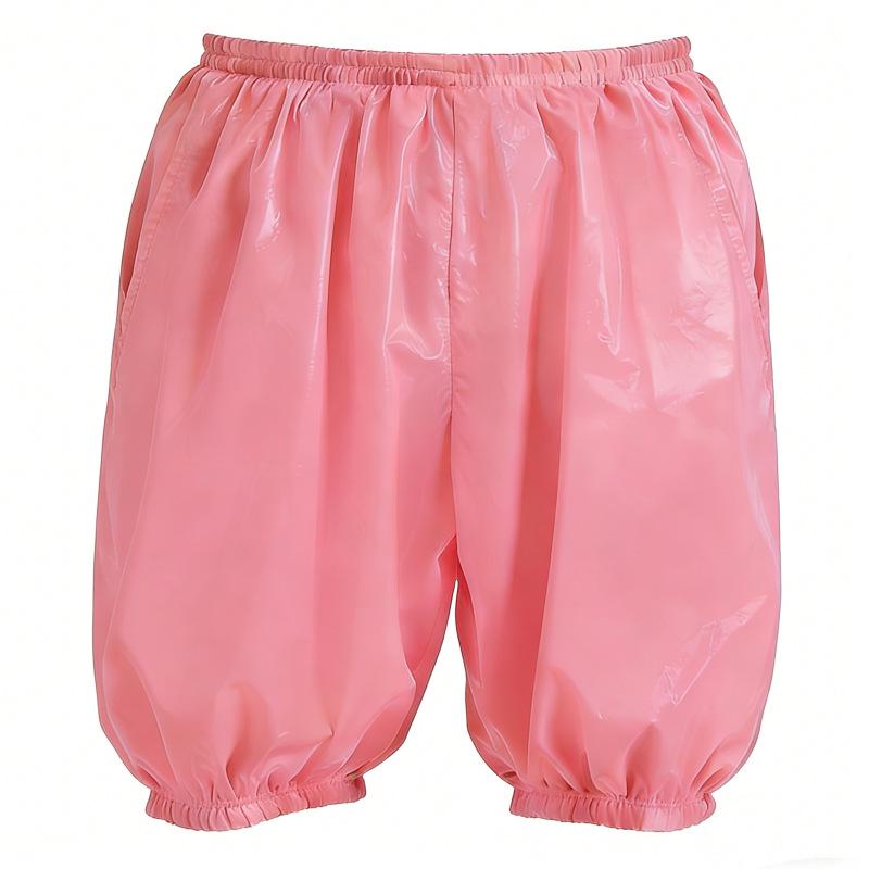 

Розширена ПЕ-пластикова доросла підгузка: Захист від нетримання та менструації з накладкою-трусиками проти протікання для літніх людей L рожевий