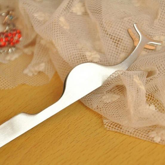 1Pc Moderne Schönheit Werkzeug Falsche Wimpern Verlängerung Klemme Hilfs Pinzette Clip