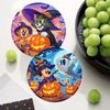 8 Pieces/set Disney Mickey and Minnie Series Diamond Painted Coasters DIY Diamond Art Coasters 5D Full Diamond Diamond Coasters