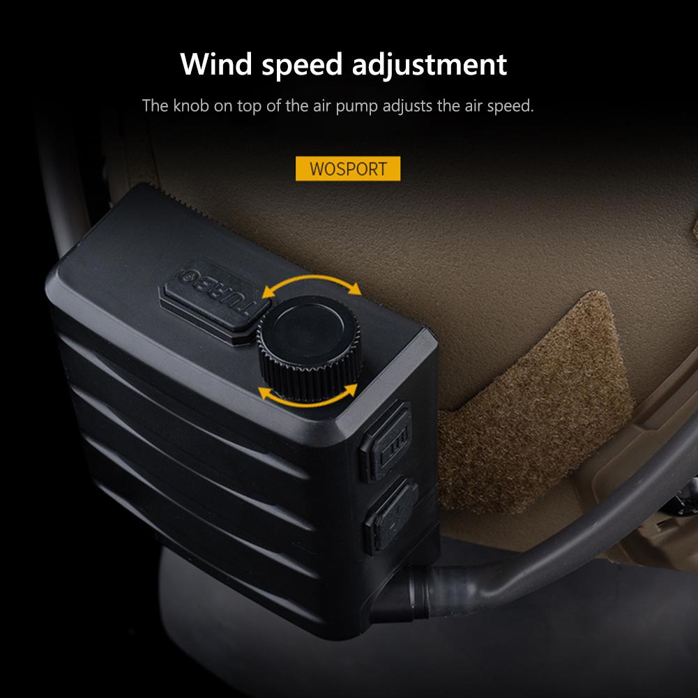 Strategic Goggles Defogger Adjustable Anti-Fog Pump Lightweight Cordless Goggles Defogging Fan for Glasses Ski Mask Clear Vision