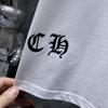8936 CHROME HEARTS 2026 Summer New High Quality Cotton Round Neck Loose Large Size Men's and Women's T-shirt Couple T-shirt