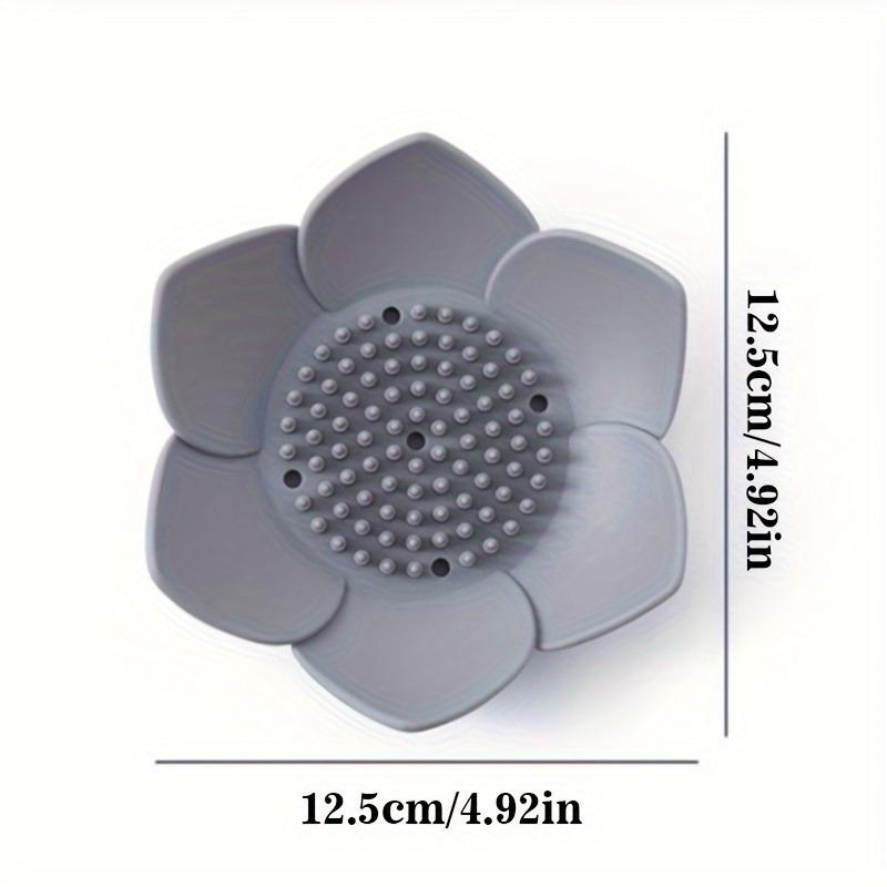 1/2pcs Bathroom Soap Box for Lotus Design Soap Holder Soap Box Drain Box Bathroom Accessories.soap box