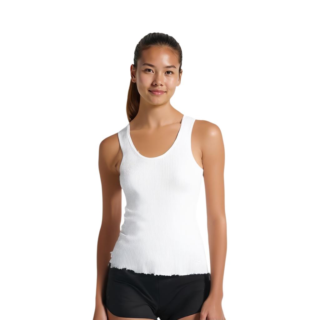 Calvin Klein Casual Simple Cotton Tank Top Women Tops White 40WL286-YAA