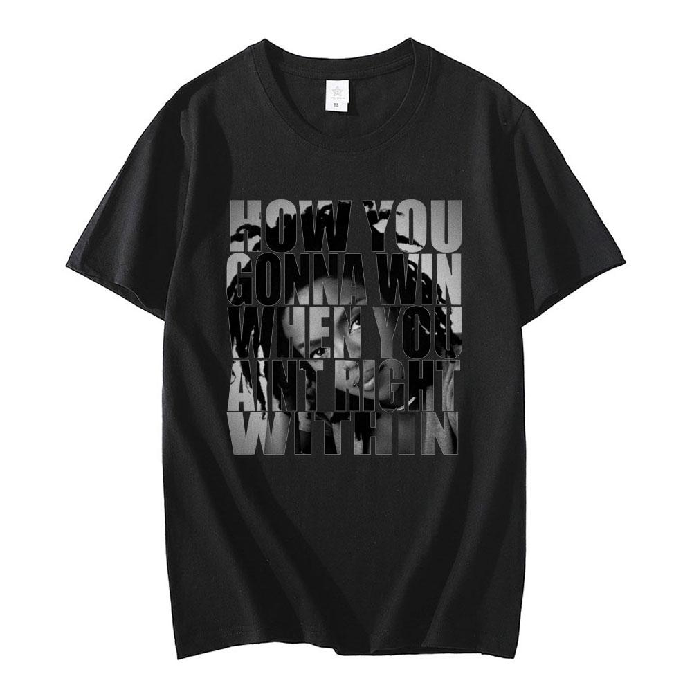 Rapper Lauryn Hill Music Album Graphic TShirt Unisexs Womens Vintage Casual Short Sleeve T Shirt Fashion Hip Hop Rock Streetwear