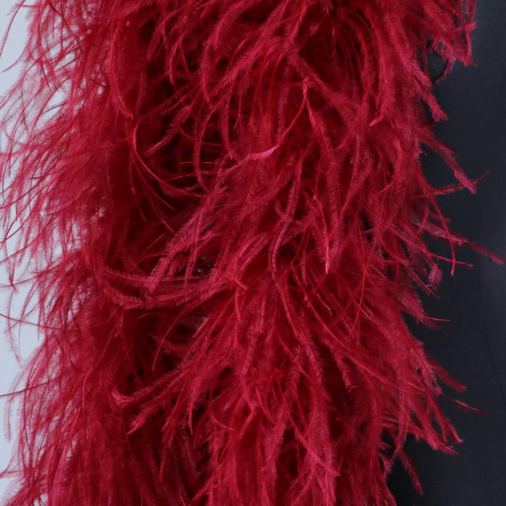 1 2 3 4 6 Natural ostrich feathers 2 meters ostrich feather scarf decorate carnival dress clothing feathers draped in shawl crafts