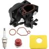 FanPaYY Carburateur De Moteurs De Tondeuse À Gazon Compatible Avec Briggs Stratton 799583 591160 593261 591110 Carburateur Filt