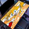 Sonic Print Mouse Pad, for Keyboard Pad Laptop PC Mat for Office Home Use, Desk Decor, Perfect Birthday Gift for Gamers