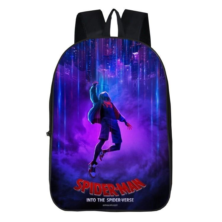 

Spiderman Printed Durable Backpack With Adjustable Straps For School And Travel #5