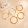 Handmade Versatile Splicing Wooden Bead Retro Bracelet Set with Universal Design for Men and Women