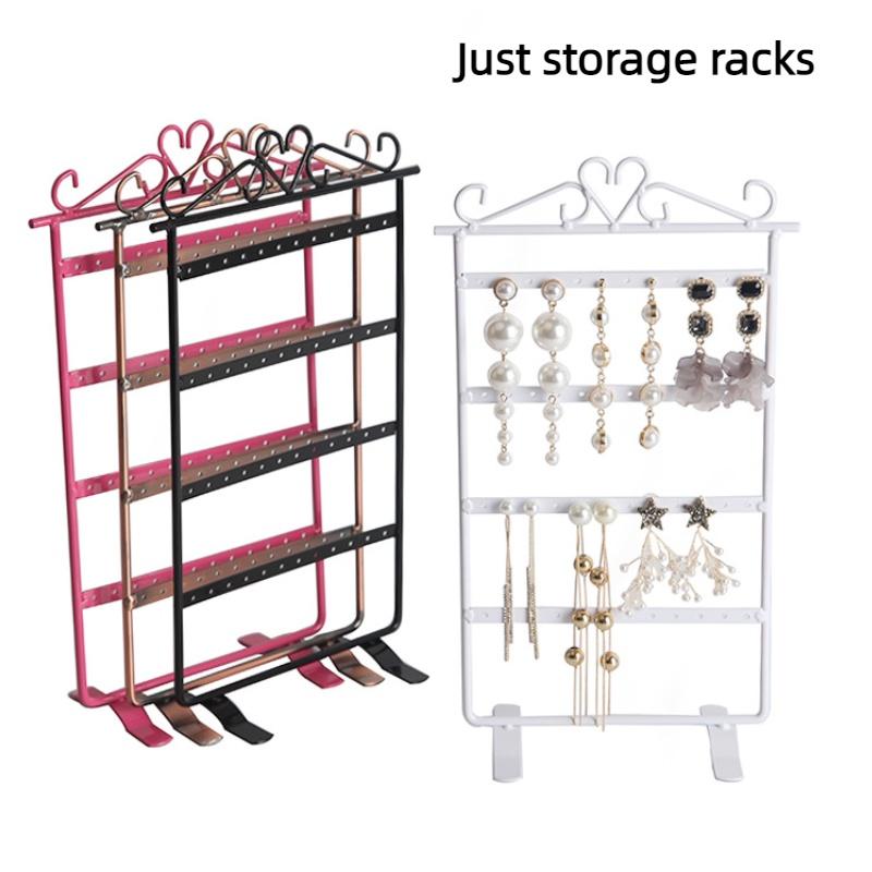 Elegant Iron Metal Earring Holder Display Stand For Jewelry Organize And Showcase Earrings