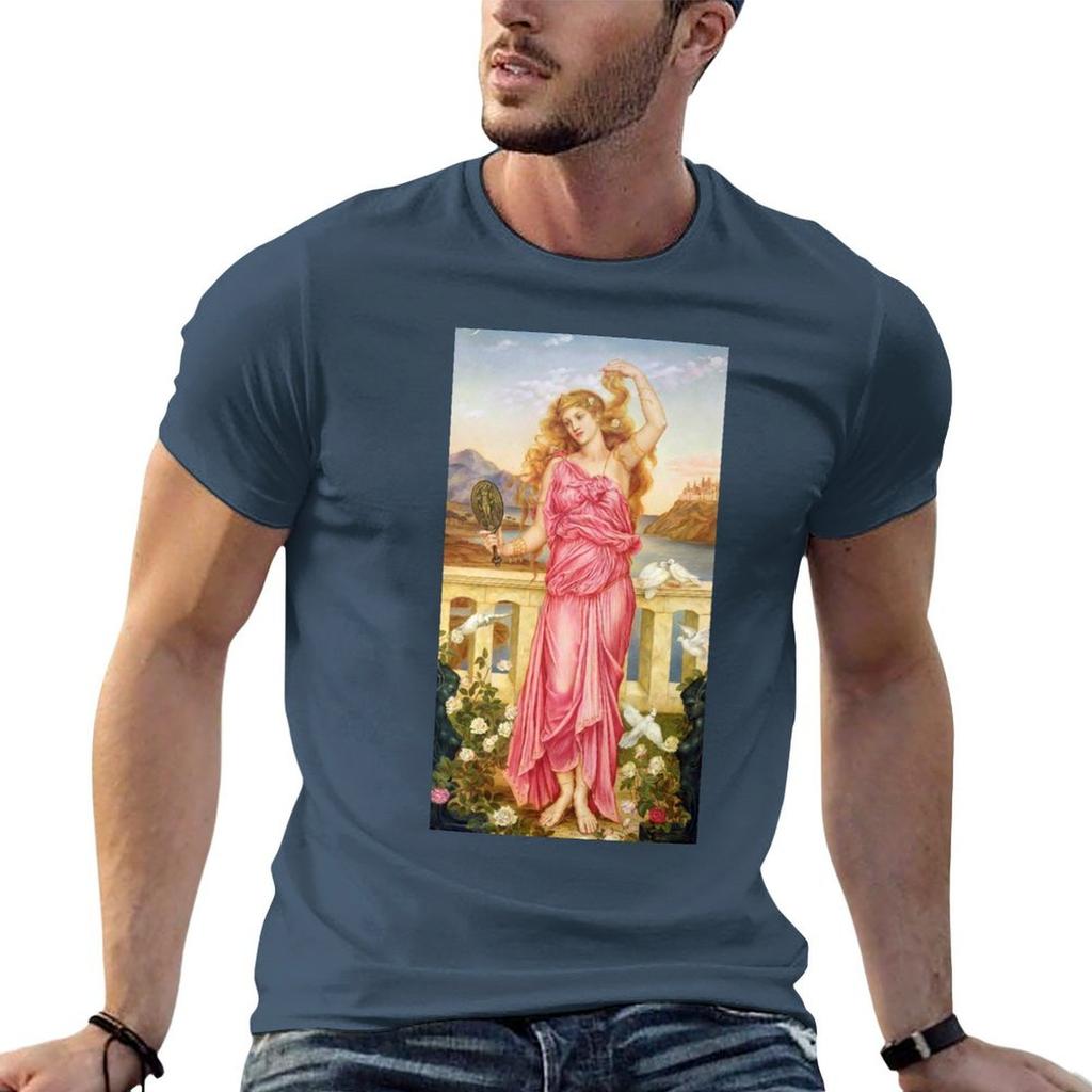 Hd Helen Of Troyby Evelyn De Morgan Tshirt Lightweight Gym Training Tshirt