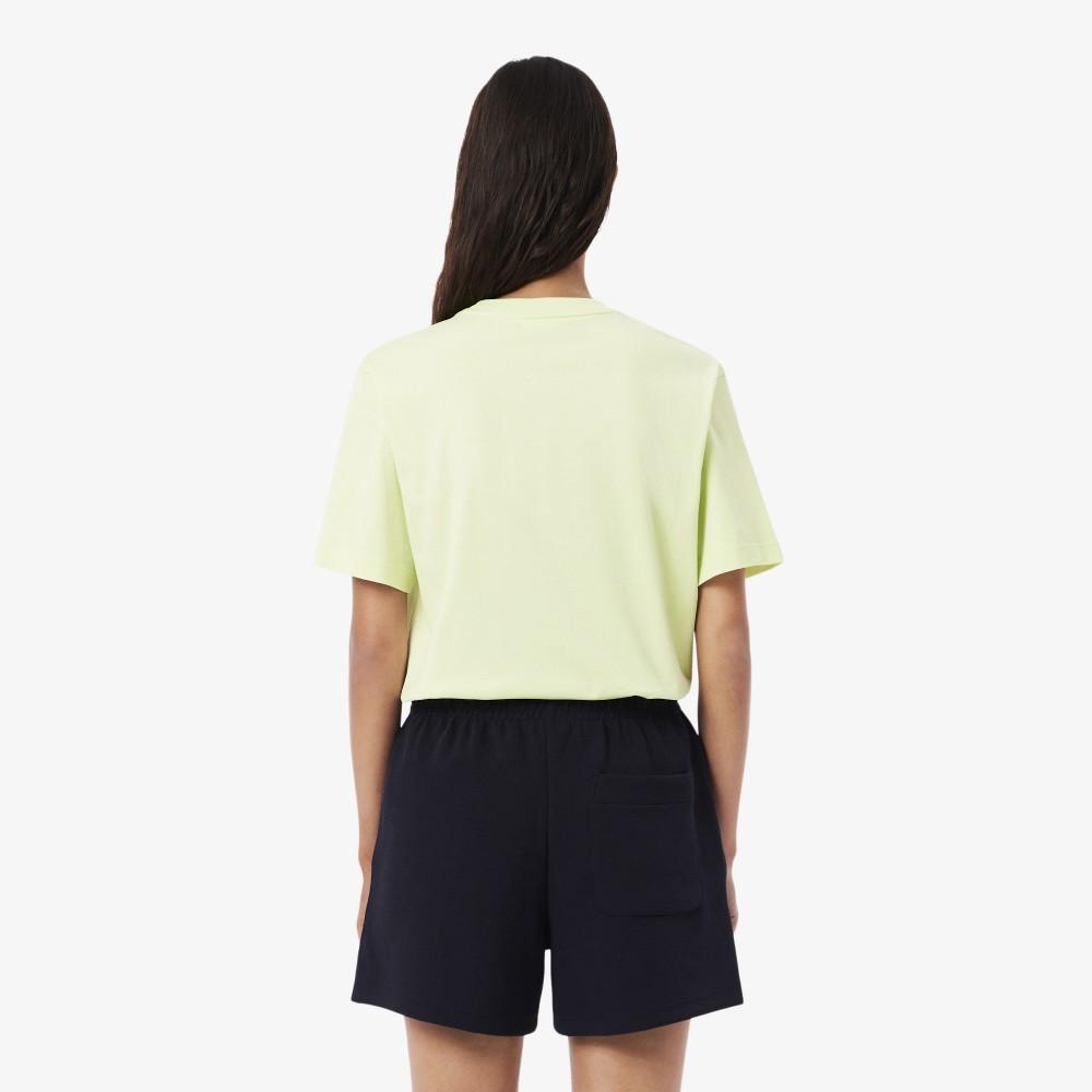 [Lacoste] Women's Relaxed Fit Basic Short Sleeve T-shirt TF7215-56GBIC