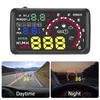 NEW Car Head Up Display OBD Car Digital GPS Speedometer Fuel Consumption Voltage Water Temp RPM Meter KM/H MPH Engine Failure