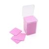 200Pcs Lint-Free Paper Cotton Wipes Eyelash Extension Glue Remover Pads Lashes Grafting Cleaning Glue Mouth Wipe Makeup Tool