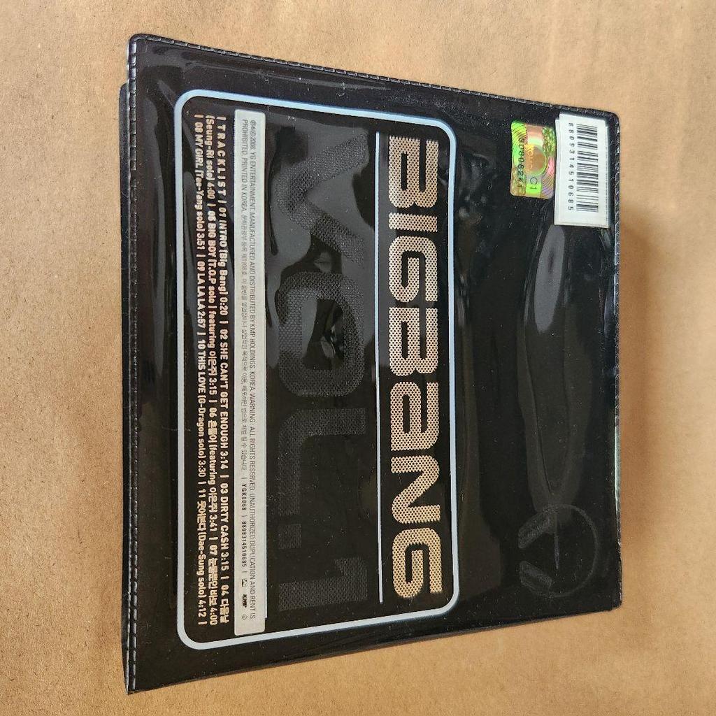 [USED] BIGBANG VOL.1 1st Album Korean Edition Top Seungri CD
