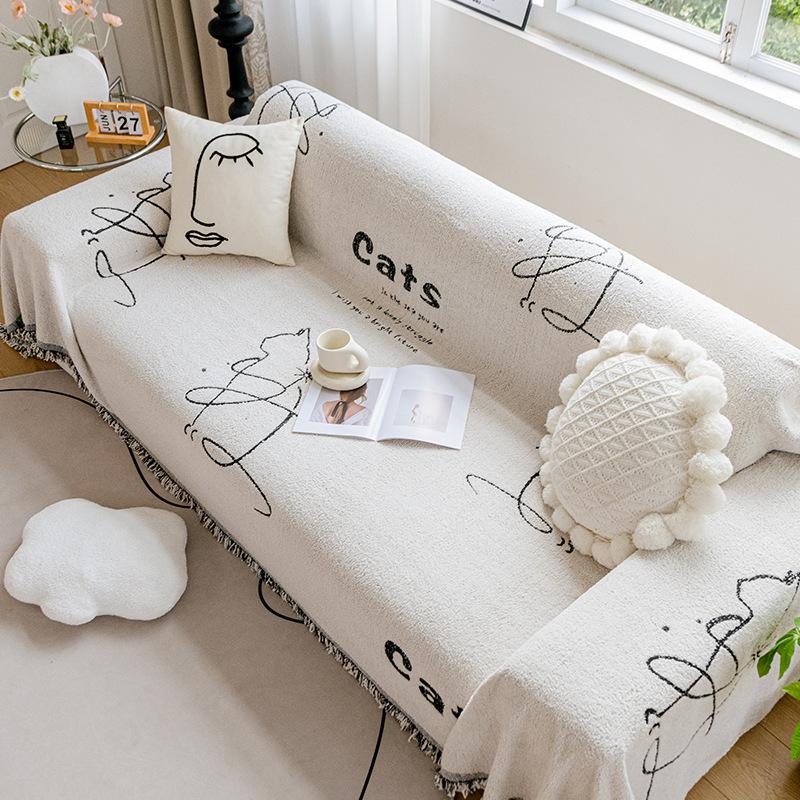 

Полотенце для дивана с героями мультфильмов, высококачественный плюшевый чехол для дивана, чехол для дивана, ткань, полностью покрытый чехол для дивана, универсальный нескользящий чехол 180*130cm