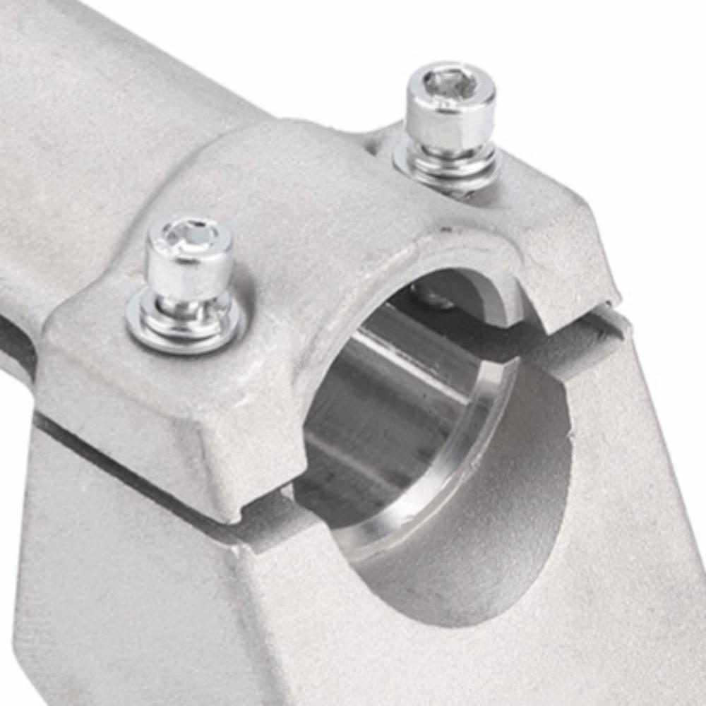 Silver Gearbox Gear Head Metal Brush Cutter Gearbox Durable Replacement Gear Head