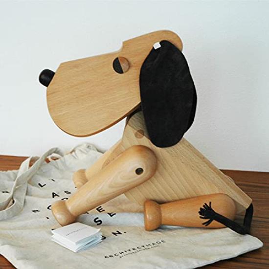 ARCHITECTMADE RUFUS Denmark Scandinavian Wooden Object Ornament [Authorized Import] (Dog) 342-A