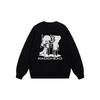 Nike Customizable Outdoor Breathable Artistic Design Urban Commuting Versatile Letter Logo Crewneck Sweatshirt BV2667-010(TEAM1061-26-30)