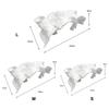 3D Printed Fish Tank Accessories Underground Tunnel Cave Bowl Hide Decoration for Cherry Shrimp Chili Rasbora Hermit Crab