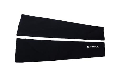 

JACKALL Бесшовные нарукавники, Размер L, Черный