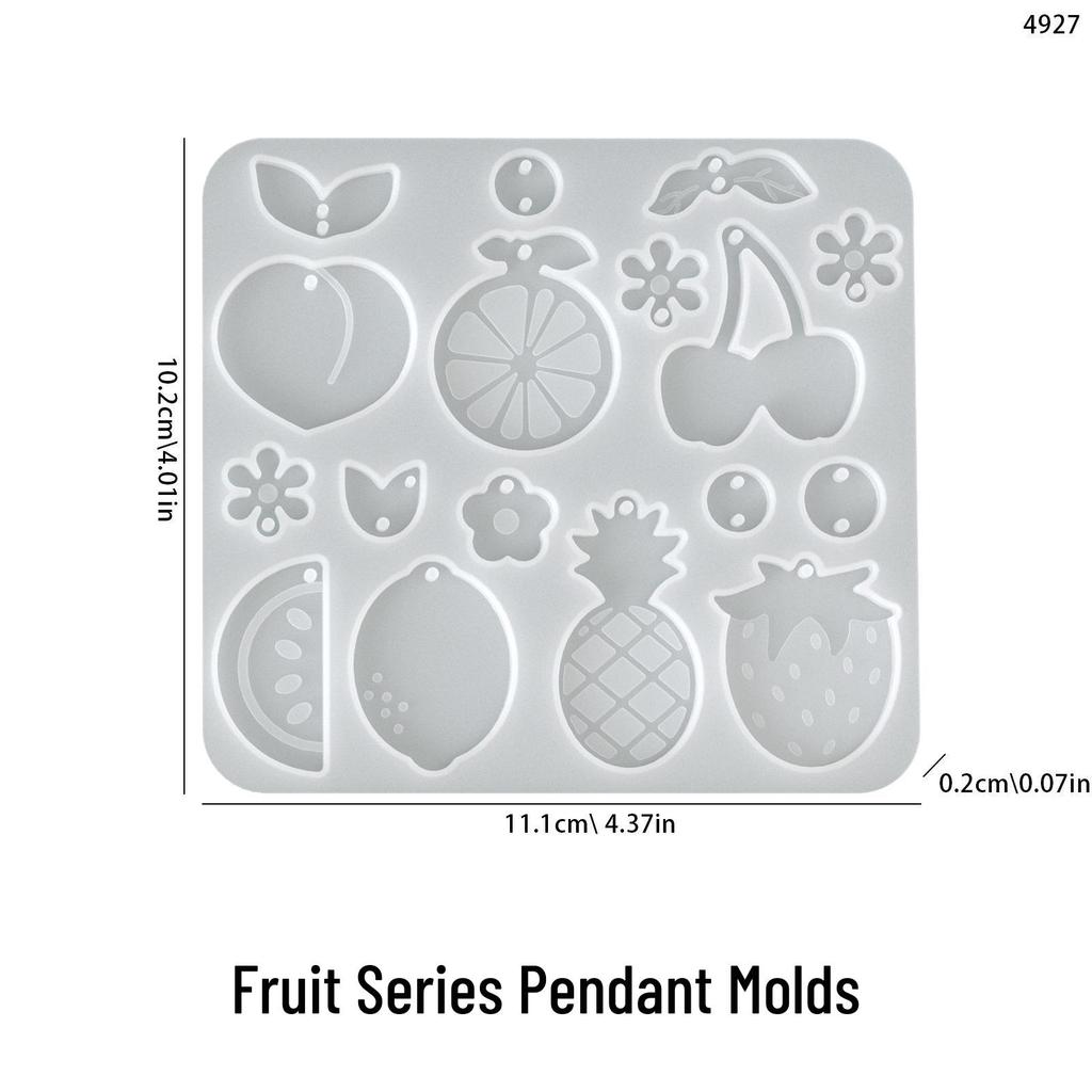 Poppy DIY Crystal Epoxy Animal Series Silicone Molds for Pendants and Earrings