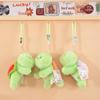 Süßer Krabbel-Schildkröten-Plüsch-Anhänger - Frucht-Schildkröten-Puppe Charm für Taschen & Schreibtische