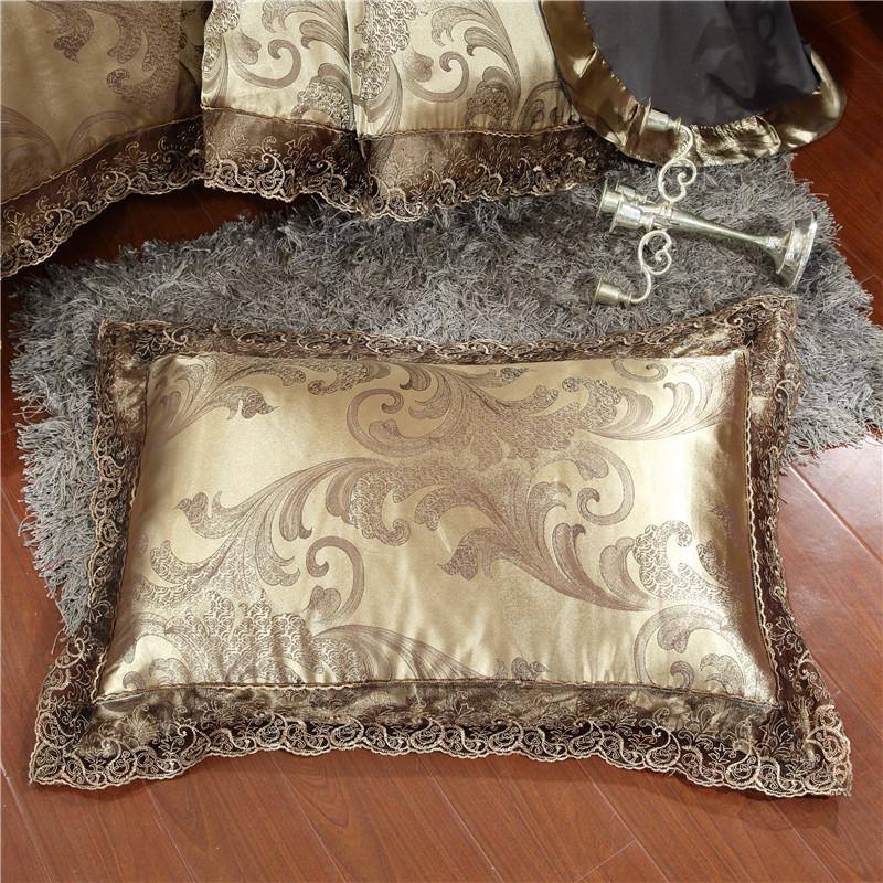 

1 пара наволочек из атласного жаккарда, мягкие гладкие наволочки для постельного белья 48*74 см, наволочки из атласа цвета шелковицы 48x74cm