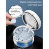 Magnetic Cap Orthodontic Retainer Box Double Layer Denture Soaking Cup  Dental Care