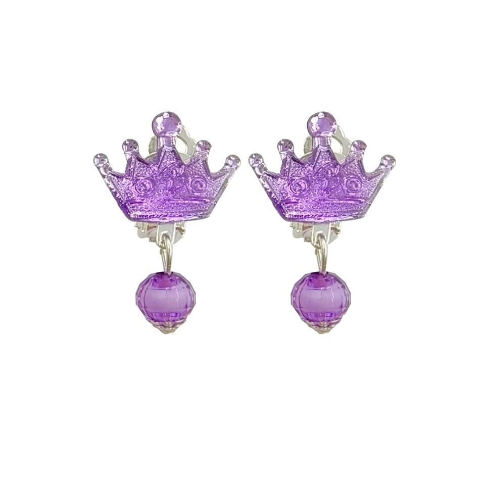 Accessori da Principessa Cosplay Gioielli per Bambini Collana Viola a Coda di Pesce Accessori