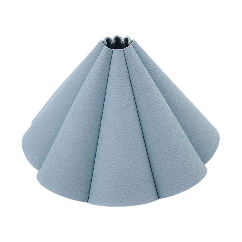 Leather Waterproof Lampshade Led Light Protective Cover Durable Hanging Garden Path Light Replacement Pu Sleeve For Camping