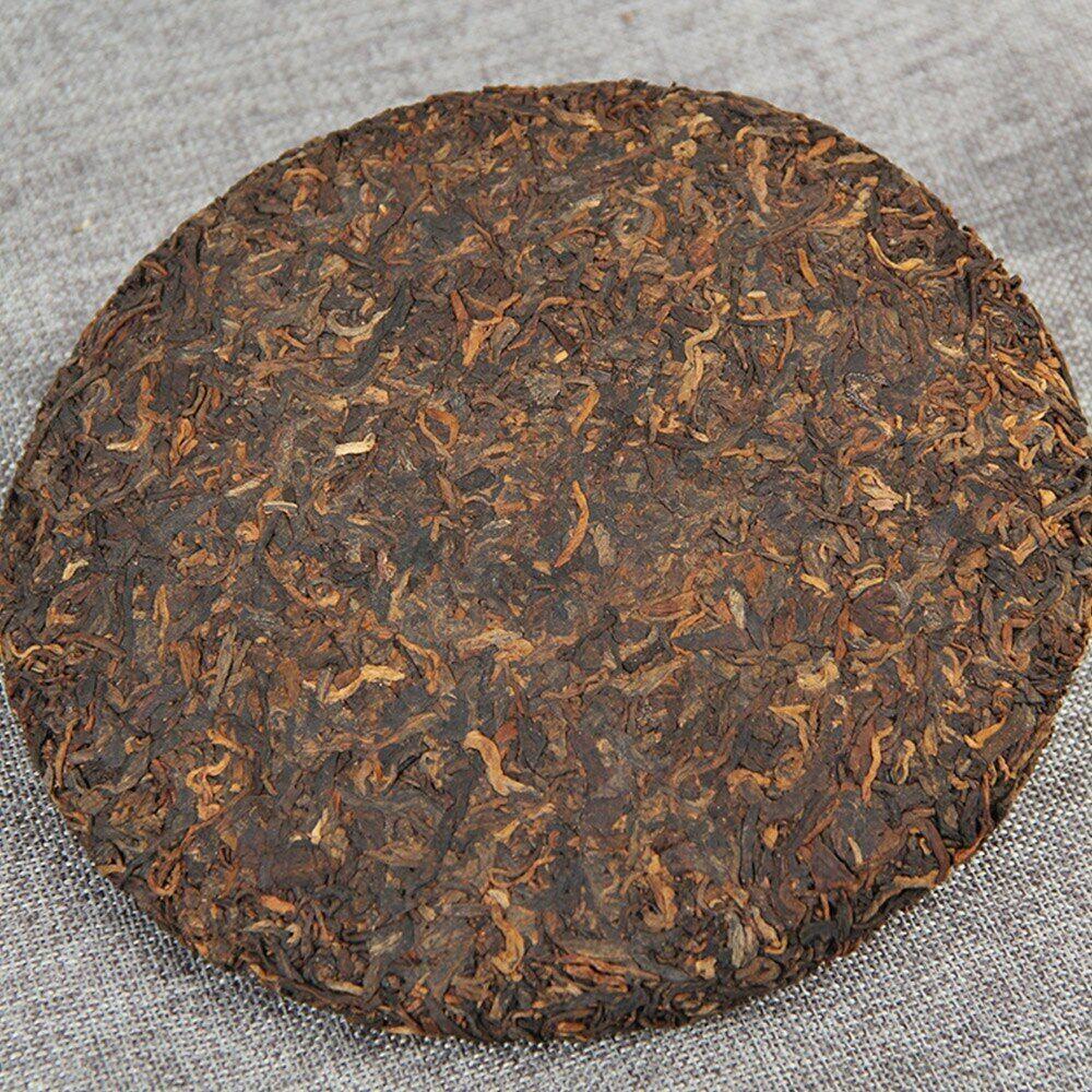 2019 Yunnan Royal Tribute Reifer Puer-Tee Rhythmus des Frühlings Shu Puerh-Tee 357g
