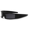 Punk Sunglasses Luxury Design Futuristic Trendy Sunglasses Sports Shield Shades For Ladies Trendy Wrap Around Goggle Eyewear