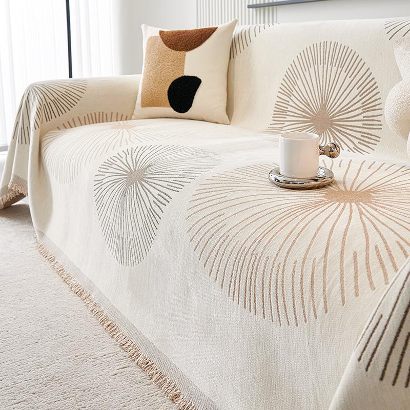 

Чехол для дивана Nordic High-Card из шенилла, устойчивый к царапинам, универсальный чехол для дивана, новый универсальный чехол Four Seasons Dust Cover 180*130cm