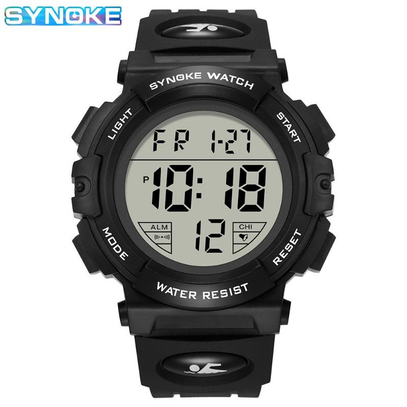 

Top Brand New Square Large Screen Retro Sports Electronic Watch Men s Luminous Waterproof Multifunctional Outdoor Military Watch Sports Watch