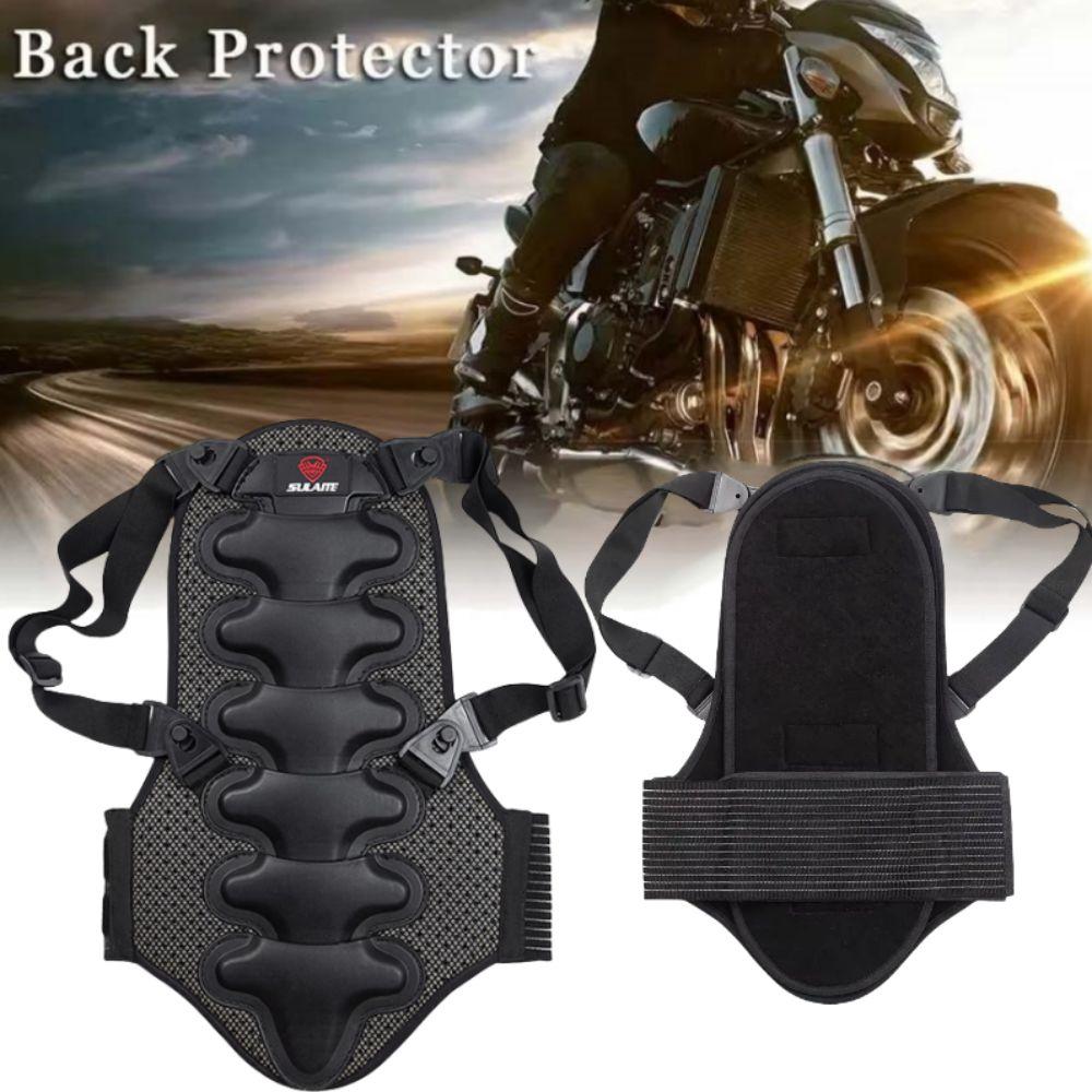 Detachable Motorcycle Back Protector Motorbike Vest Protective  Outdoor Snowboarding
