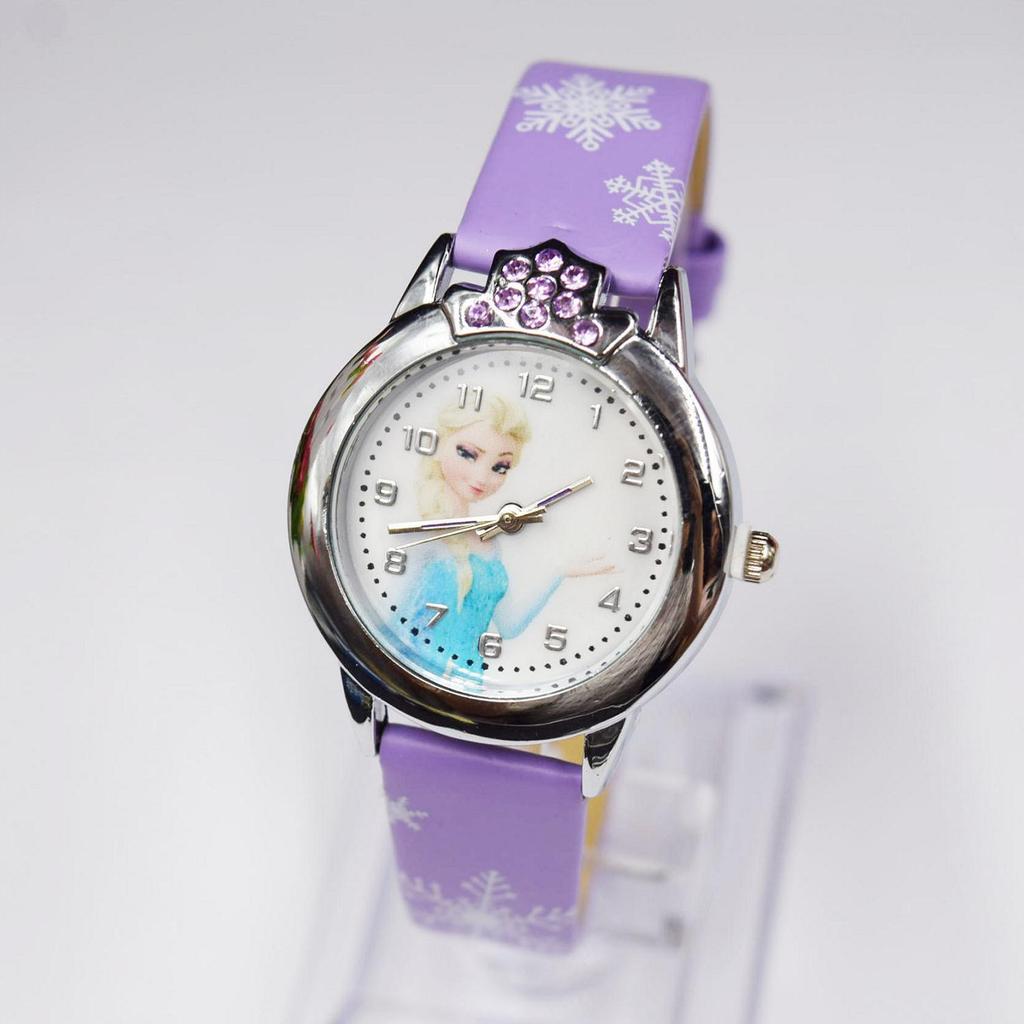 Cartoon Pattern Frozen Children's Quartz Watch - Student Gift