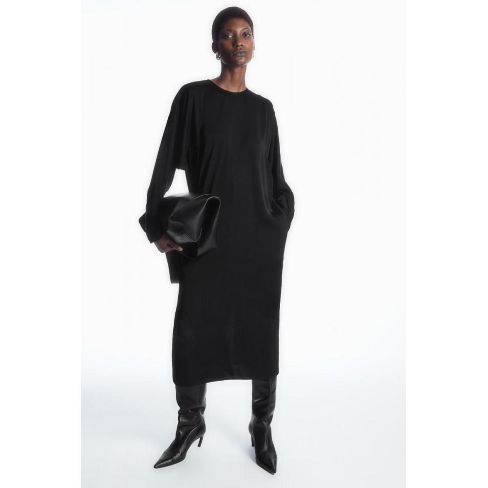 

Платье прямого кроя COS Japan с рукавами «летучая мышь»