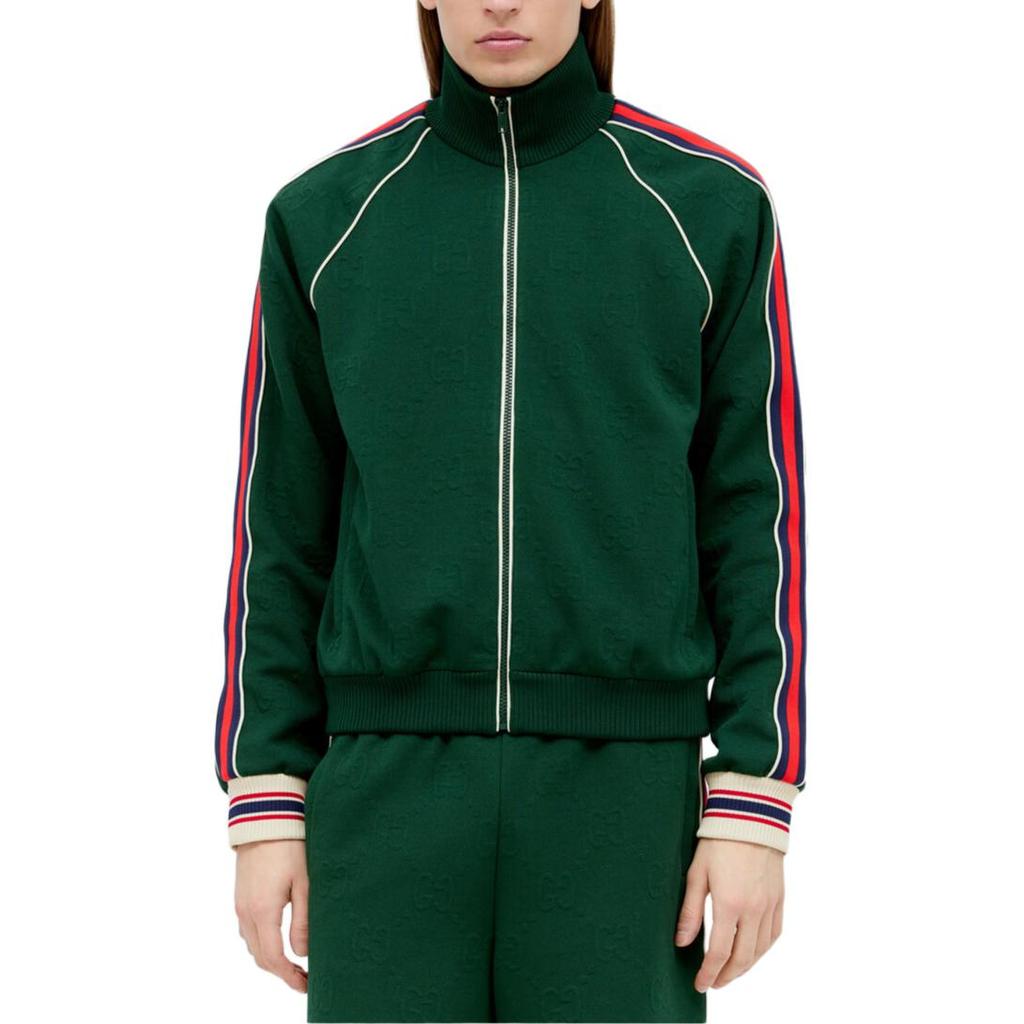 Gucci GG-Jacquard Zip-Up Track Jacket 662270-XJDE9-3754