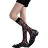 Chaussettes Longues à Carreaux Style Collège pour Femmes Bas Velours Fins Respirants JK Femmes Filles Mode Japonaise Chaussettes Longues Vintage
