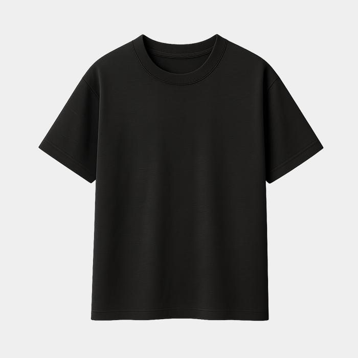 Jikeulib Essential Cotton Crew Neck Loose Fit T-Shirt 20 Colors (D Type)