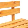 Banc palette - vidaXL - 45765 - Bois massif - Marron miel - 2 personnes - Résistant aux intempéries