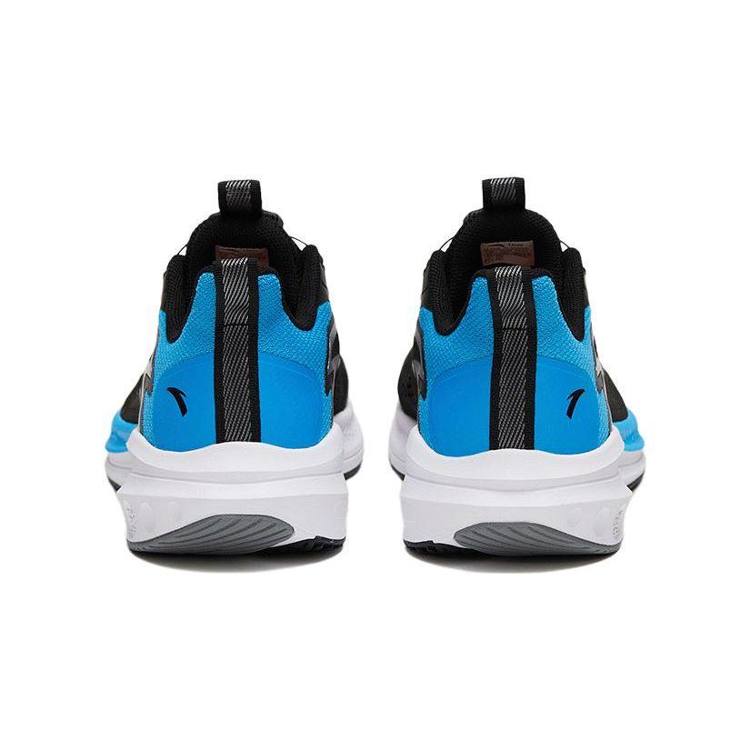 Anta Hailang Lite Mesh Comfortable Professional Durable Breathable Low-Top Kids Running Shoes Kids Running Shoes Deep-Sea-Blue Black 312325534H-3