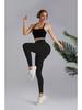 High-Waist Tummy Control Peach Hip Nude Yoga Pants - Breathable, Solid Color for Women